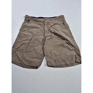 Howler Bros Shorts Mens 32 Khaki Horizon Hybrid Ripstop Fishing Outdoor Nylon